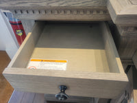 St. James Gray Oak 5-ft Media Console by RH (AS IS)