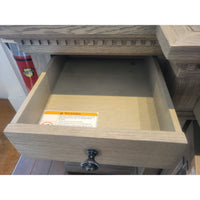 St. James Gray Oak 5-ft Media Console by RH (AS IS)