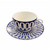 Hermes Bleus d'ailleurs Porcelain Coffee Cup & Saucer