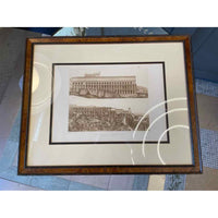 PAIR of Framed Architecture Art Prints by Boitte