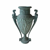 Resin-Based French Neoclassical Figural Vase