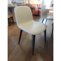 SET of 4 'Bacco' Leather Chairs by Omar De Biaggio for Job's Italy