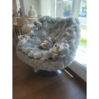 L.E. Koala Lounge Swivel Chair by AP Collection