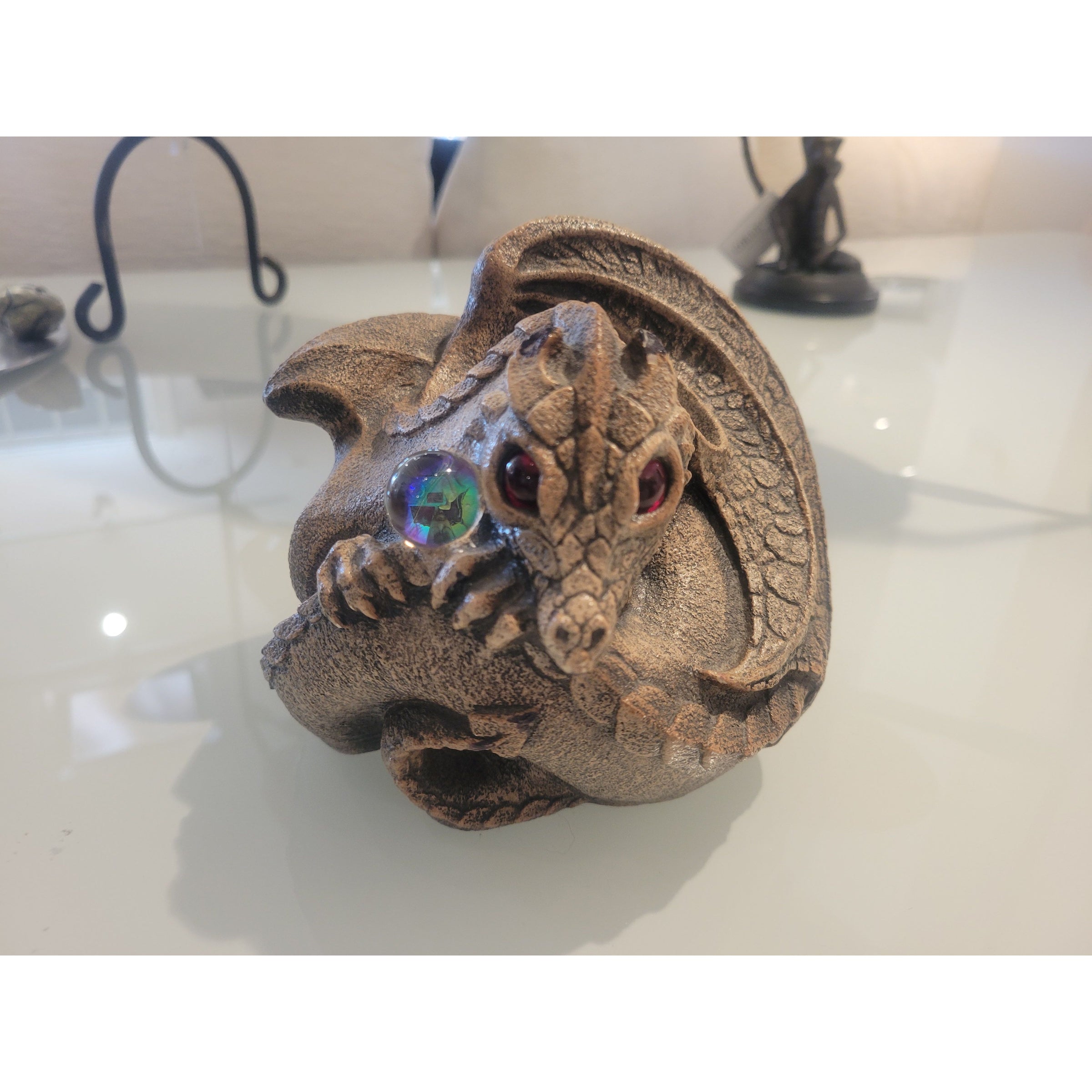 Windstone Dragon Candle Holder