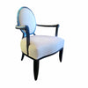 X Back Lounge Chair by Barbara Barry for Baker Oval