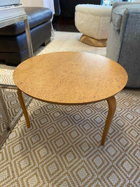 PAIR of Annika Round Nesting Tables by Bruno Mathsson for Dux