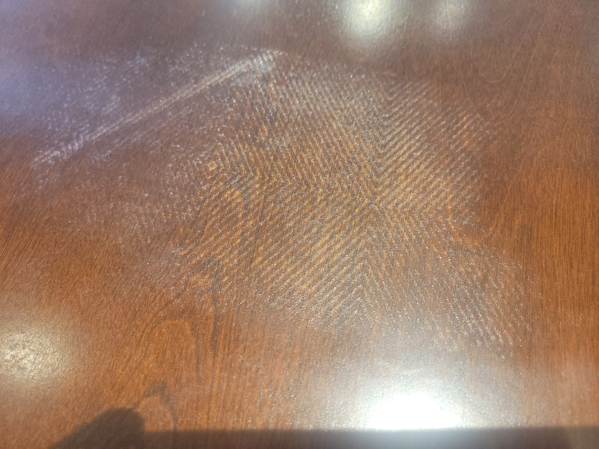 Vintage Mahogany Extension Dining Table w/ 1 Leaf (AS IS)