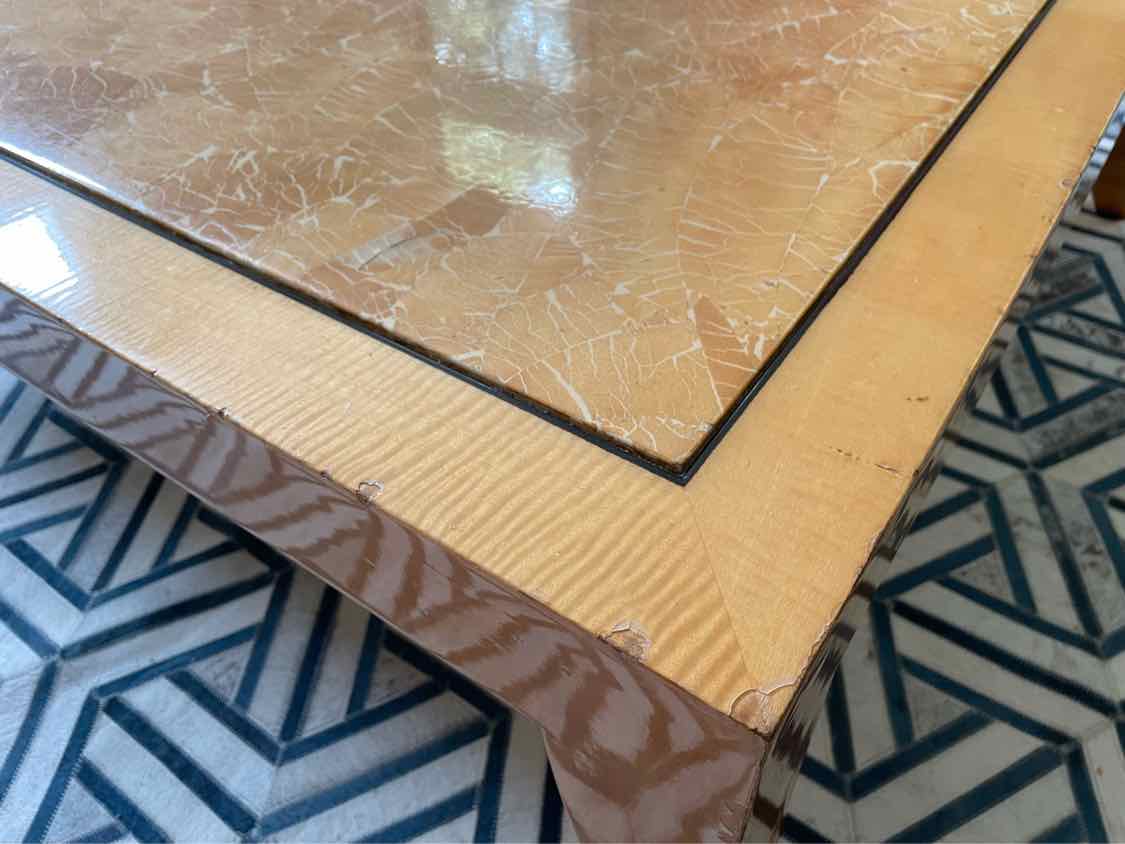 Square Wood Coffee Table