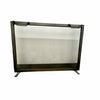 Black Cast Iron Fireplace Screen