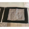 Set of 3 Black & Gray Pillow Cases by Craftspring