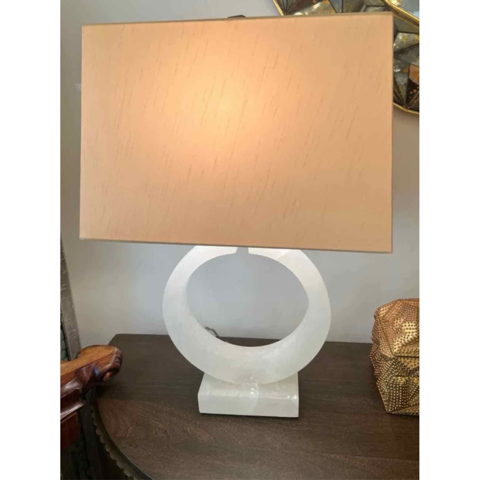 Madison Table Lamp w/ Alabaster