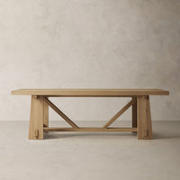 8VC55LAP - Ashland Extendable Wood Dining Table