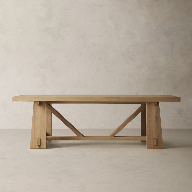 8VC55LAP - Ashland Extendable Wood Dining Table