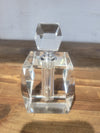 Oleg Cassini Crystal Box Shaped Perfume Bottle