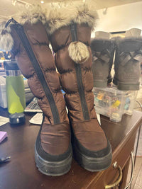 Women's Pajar Shoe Size 8 Brown/black Boots