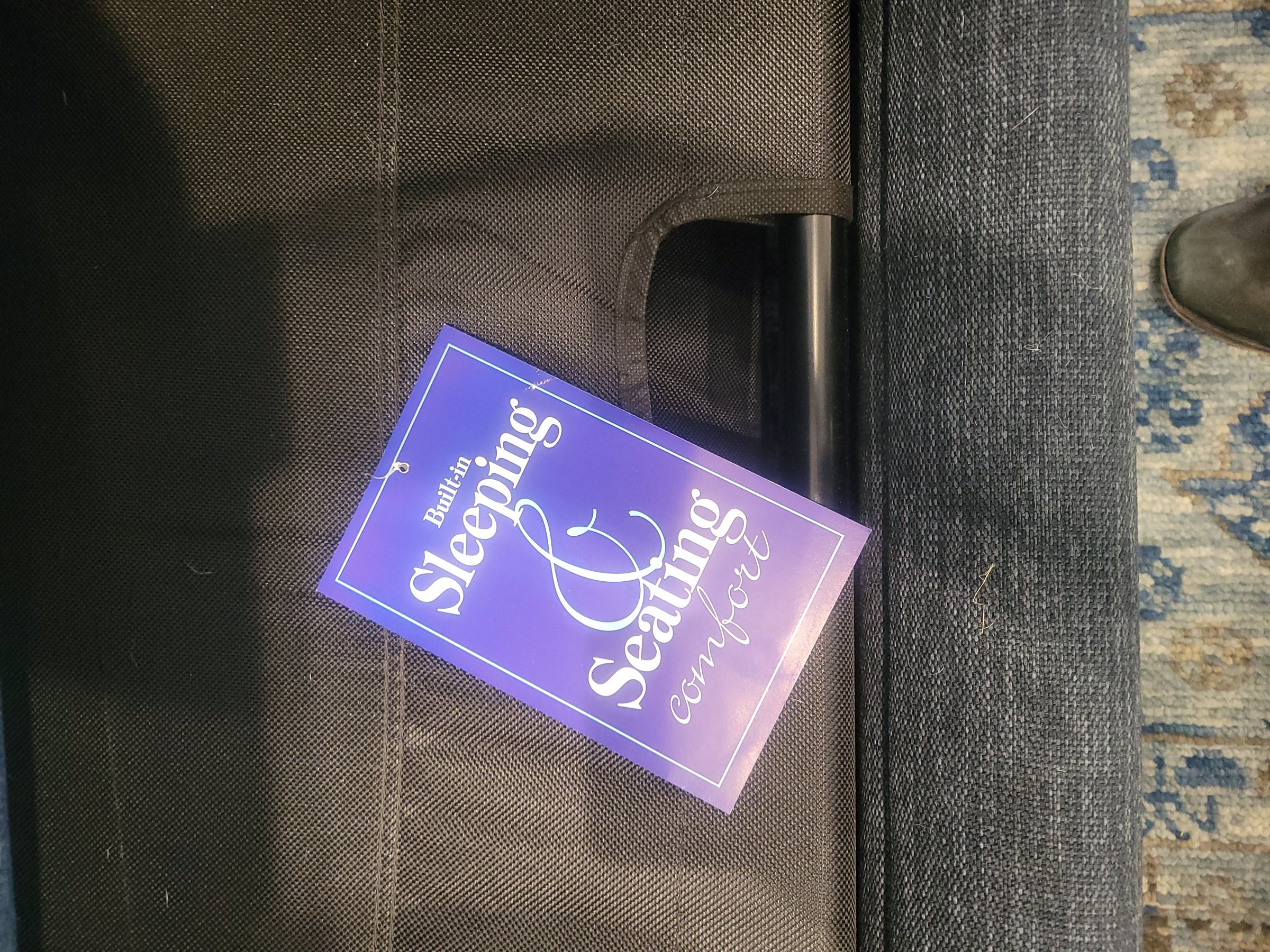 Navy Queen Sleeper Sofa