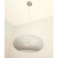Casper Gray Glass Ceiling Light