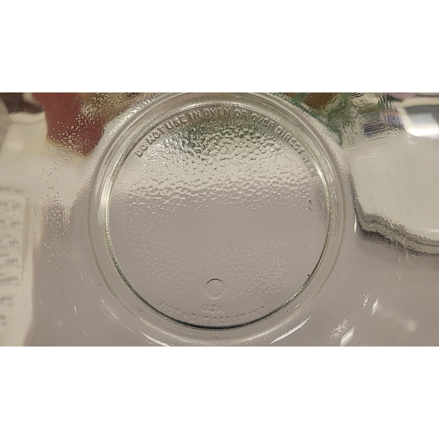 Fluted Edge Glass Bowl