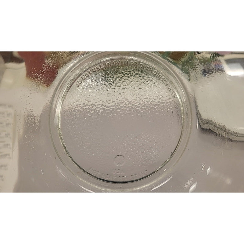 Fluted Edge Glass Bowl