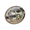 Oval Silver Mirror