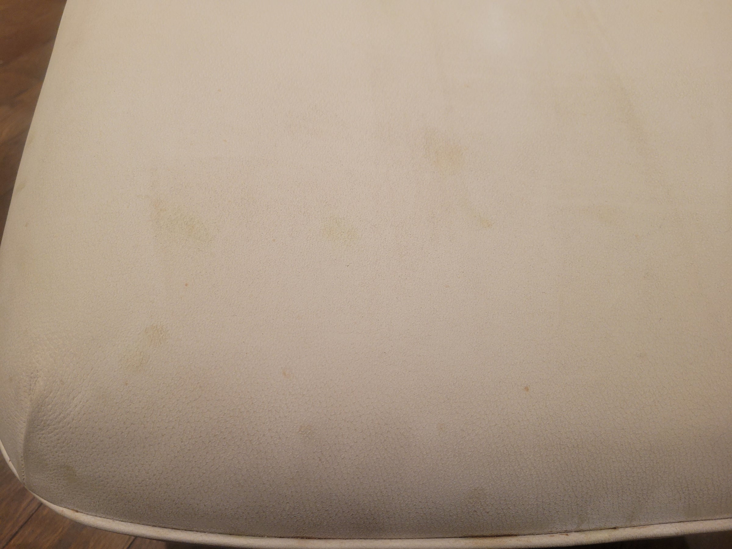 Suede Chaise on Lucite Base by Vladimir Kagan Couture - AS IS