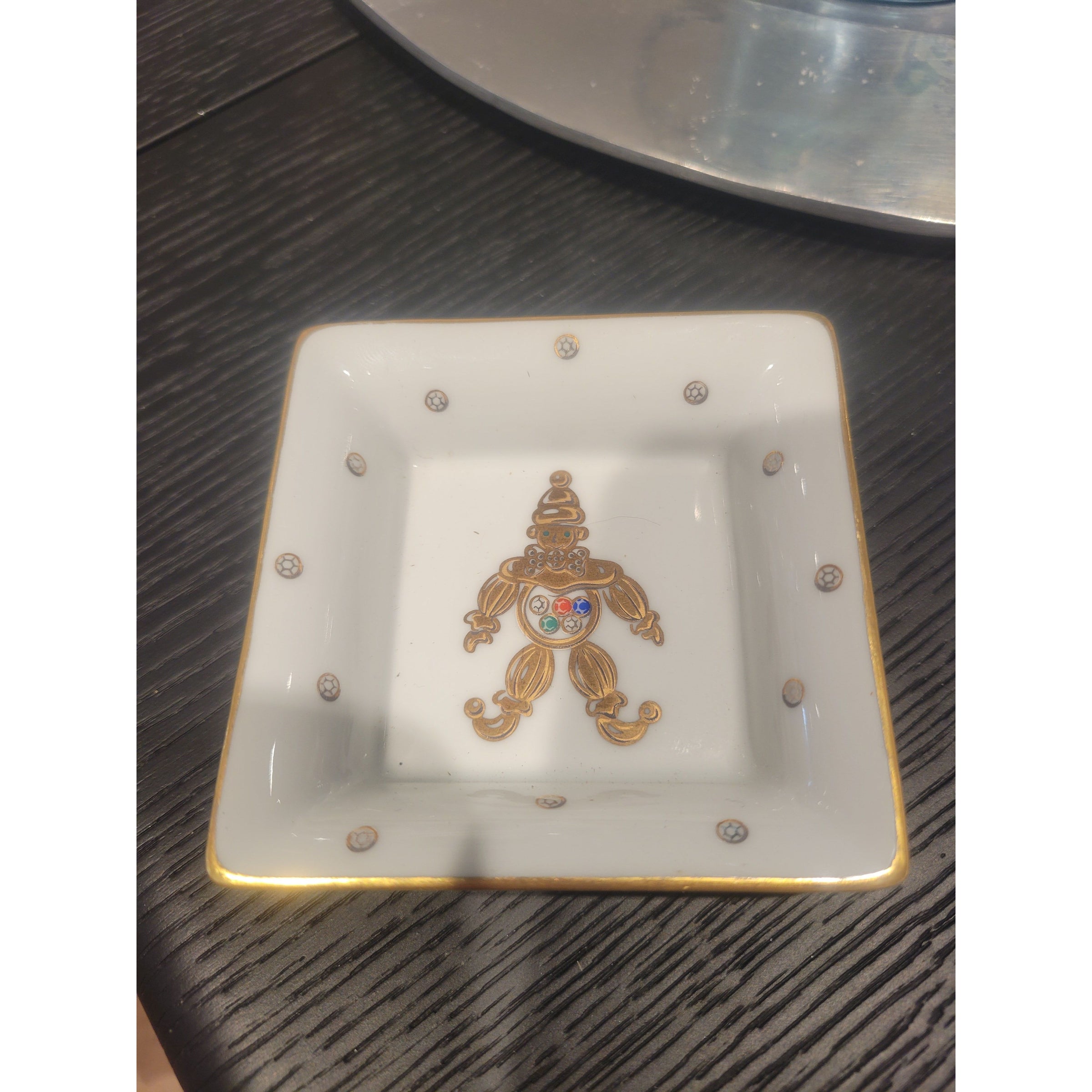 Chopard Limoges Porcelain Clown Trinket Dish