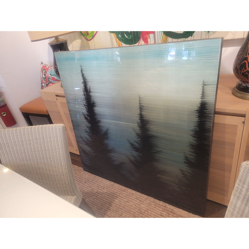 'Changes' 2007 L.E. Teal Resin Print by Hamilton Aguiar