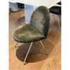 Set of 10 Mid-Century French Suede Tongue Chairs by Joseph-Andre Motte