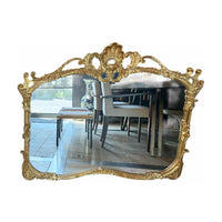 Antique Style Gold Tone Mirror - AS IS