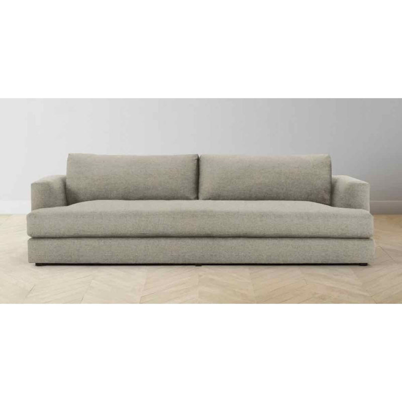 Varick 95" Sofa in Oatmeal Performance Tweed