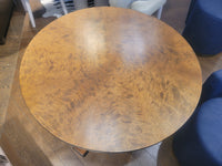 Antique Walnut Biedermeier Salon Table