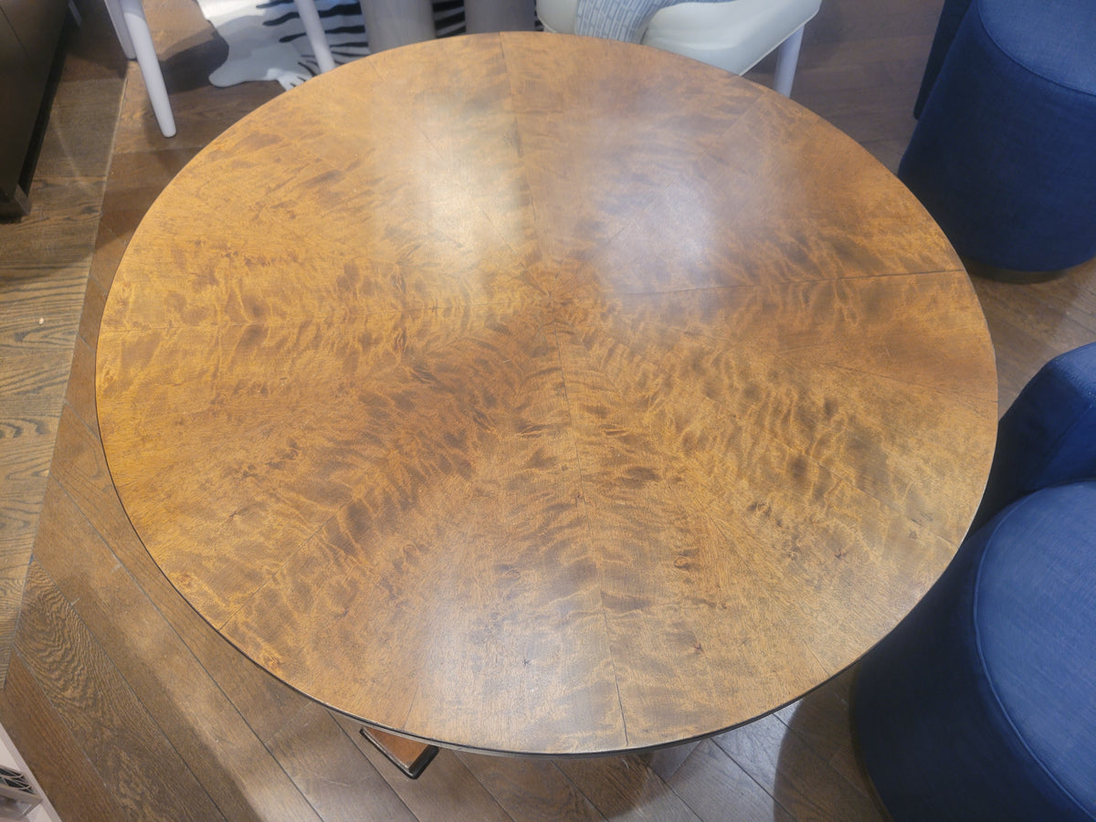 Antique Walnut Biedermeier Salon Table