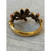 Women's Oscar de la Renta Red Bracelet - colletteconsignment.com