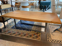 Organia Hardwood & Metal Coffee Table by Christian Dunbar