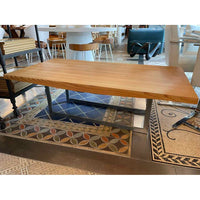 Organia Hardwood & Metal Coffee Table by Christian Dunbar