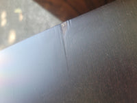 'Leggaro' Italian Wood Side Table w/ Drawer - AS IS
