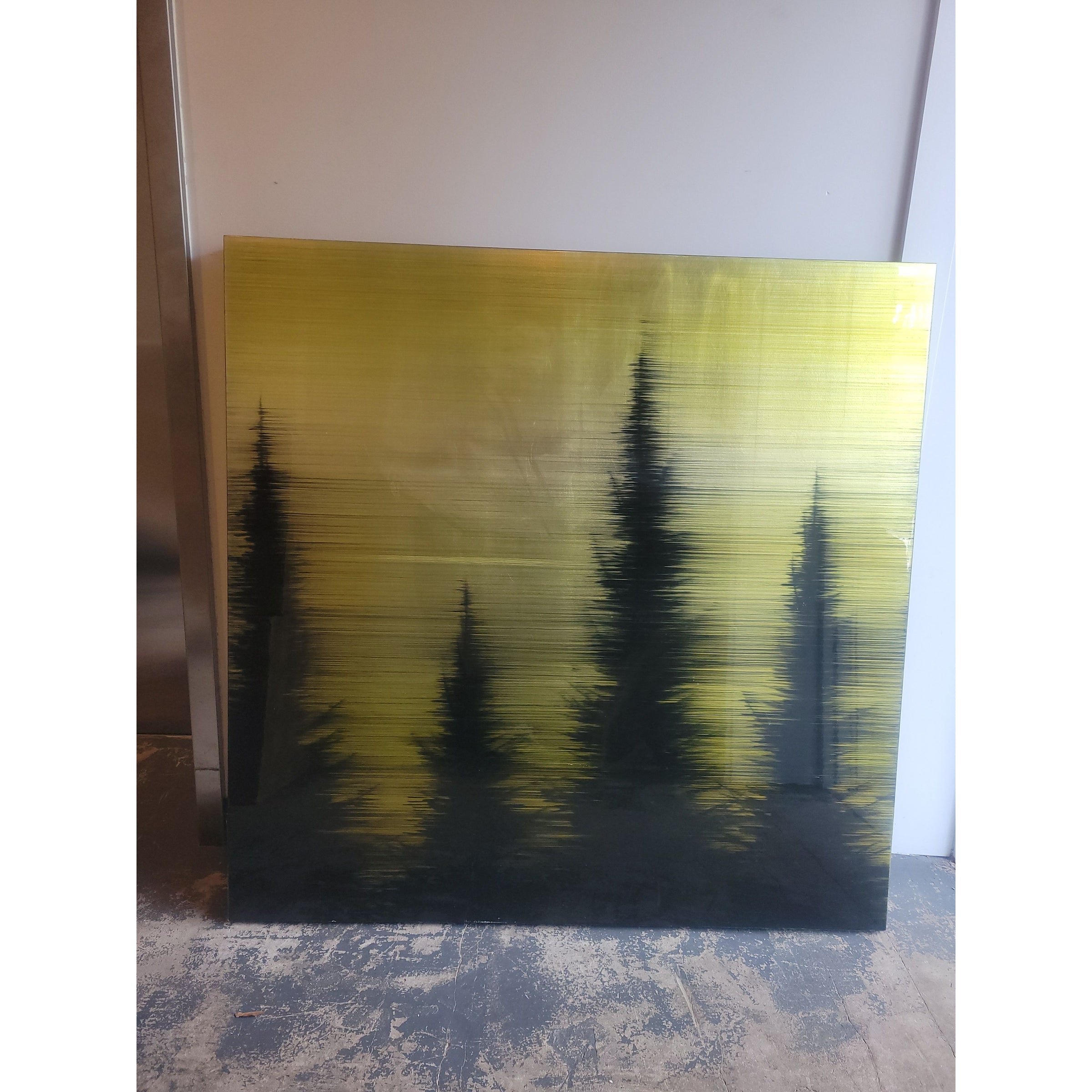 'Changes' 2007 Yellow Resin Over Oil by Hamilton Aguiar
