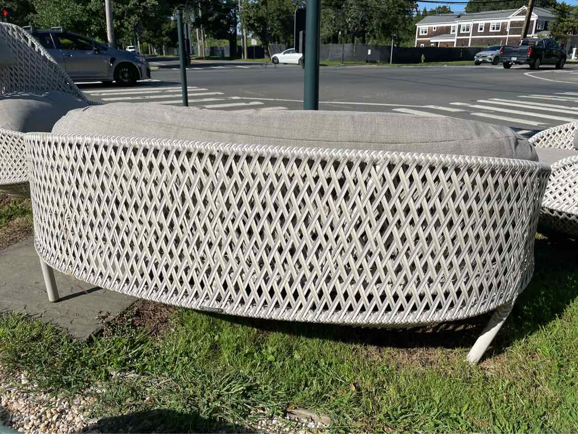 All Weather Wicker Ahnda Sofa by Dedon (AS IS)