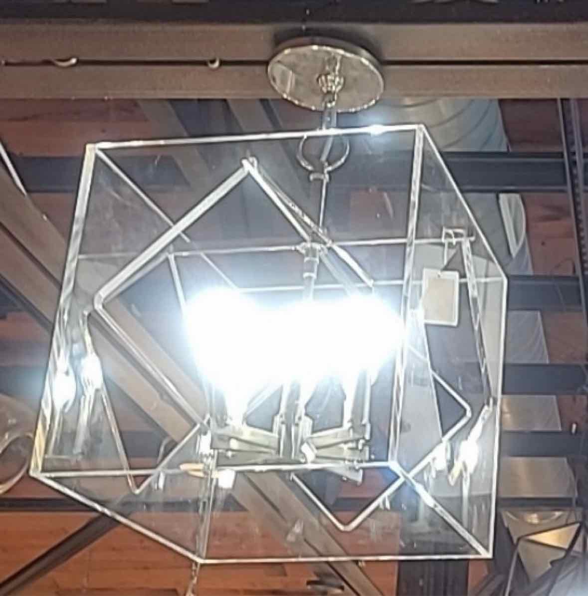 Acrylic Pendant Chandelier !6"