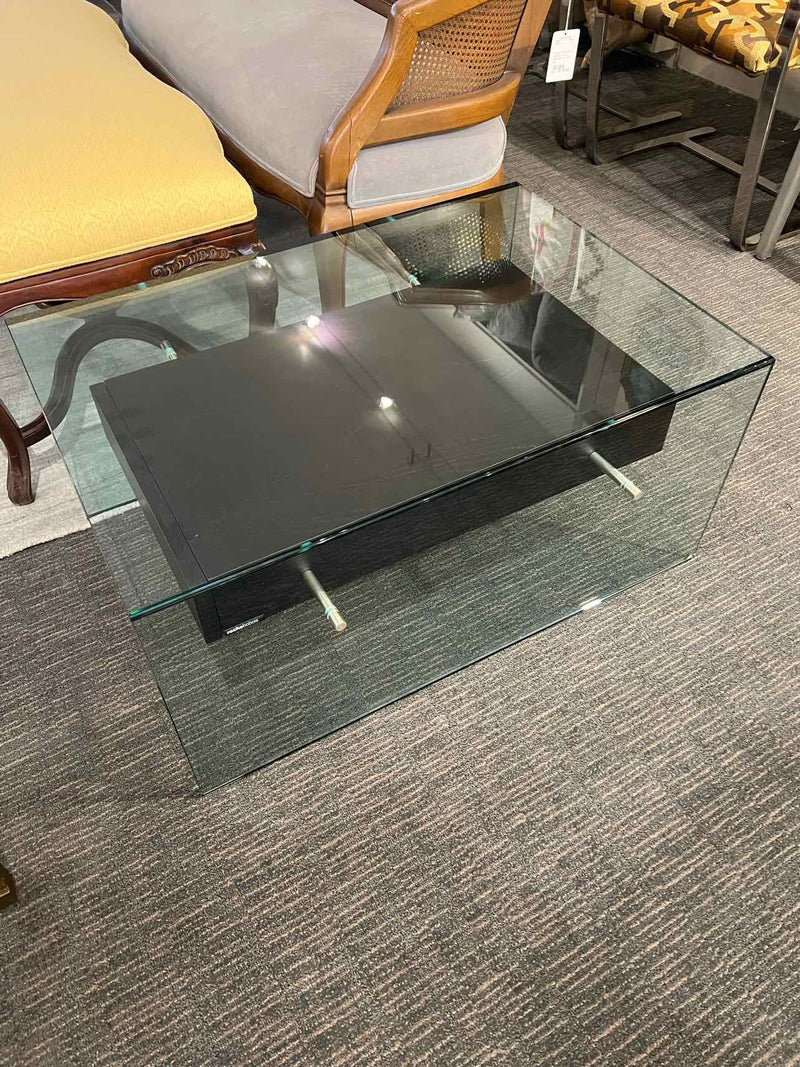 Roche Bobois Glass End Table