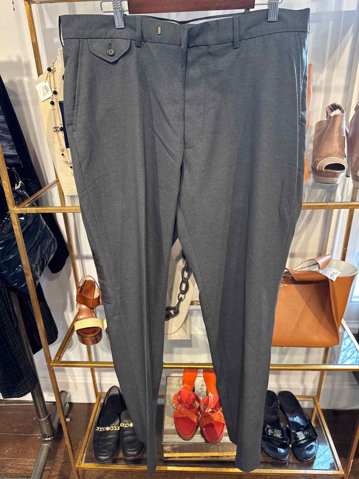 Men's Ralph Lauren Mens Size 36-32 Gray Pants