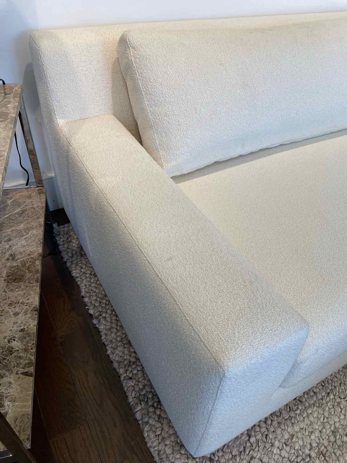 10' Modena Luxe Italian Boucle Track Arm Sofa w/ Down Fill by RH
