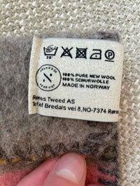 Gray Norwegian Wool Throw by Roros Tweed
