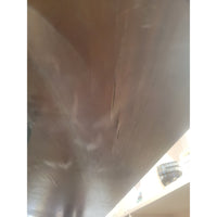 Stingray Shagreen Console Table w/ Bronze Patina Legs by R&Y Augousti (AS IS)