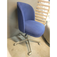 Blue Rolling Adjustable Alessa Desk Chair by RH (AS IS)