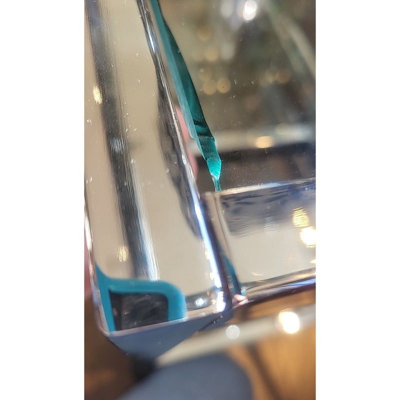 1970s Milo Baughman Attrib. Chrome & Glass Bar Cart