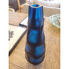 Tall Blue Art Glass Vase