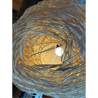 'Finley' Looped Rattan Pendant Light by Arteriors