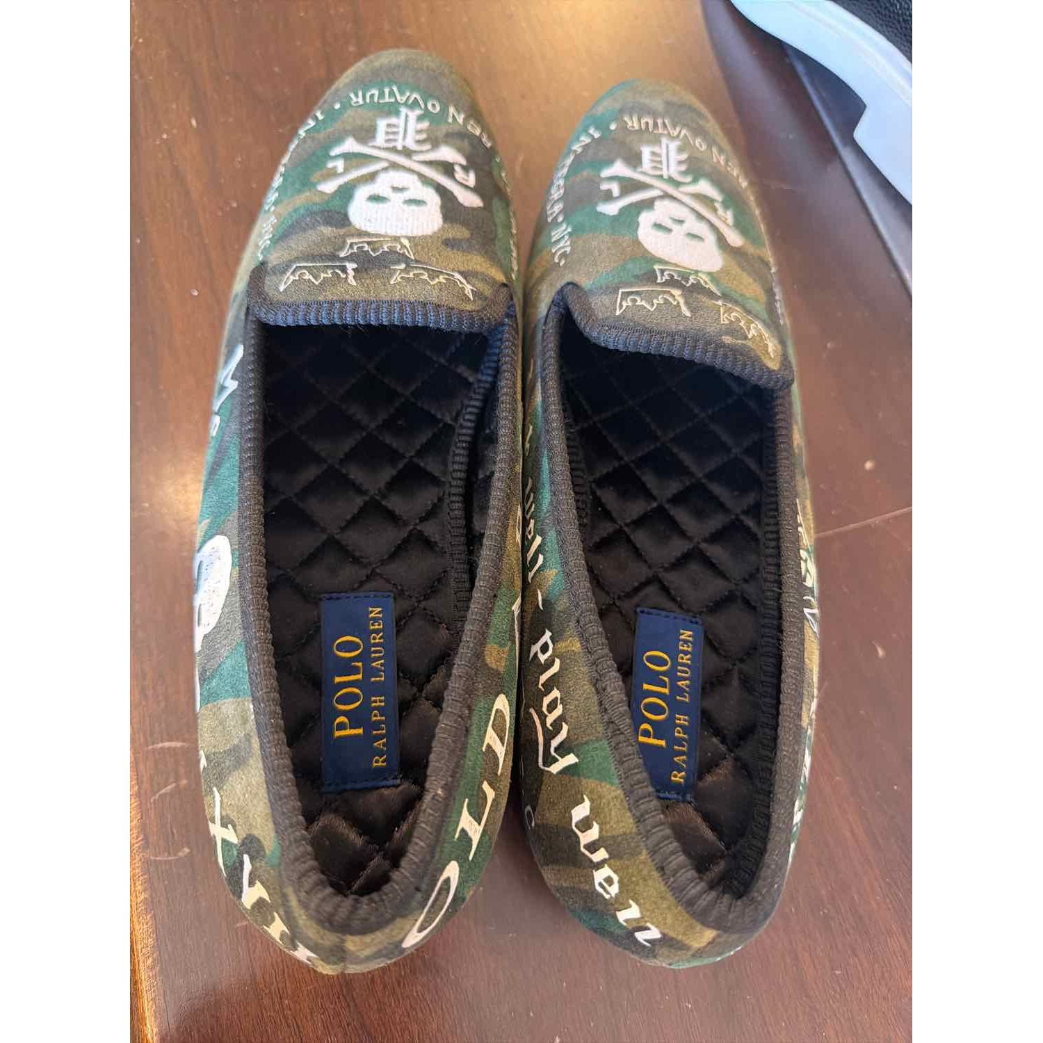 Shoe Size 9 Polo Ralph Lauren Green Loafers