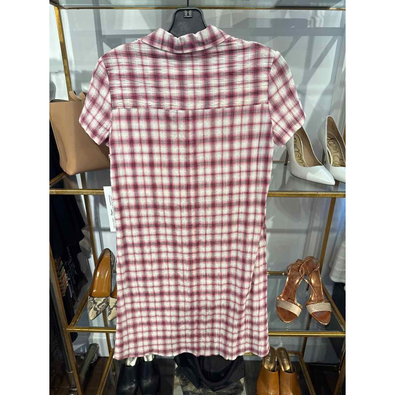 Duckandweave Size XS pink/white Dress